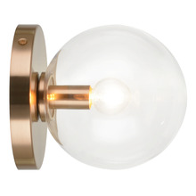 Matteo Lighting WX06001AGCL - Cosmo Aged Gold Brass Wall Sconce/Ceiling Mount