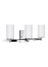 Generation Lighting 4424603-05 - Alturas contemporary 3-light indoor dimmable bath vanity wall sconce in chrome silver finish with et