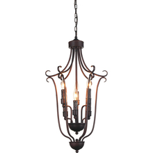 CWI Lighting 9817P16-6-121 - Maddy 6 Light Up Chandelier With Oil Rubbed Brown Finish