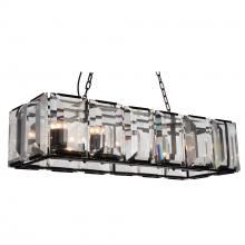CWI Lighting 9860P42-12-101 - Jacquet 12 Light Chandelier With Black Finish