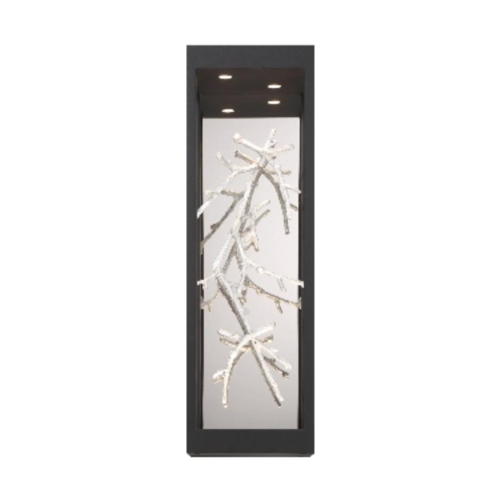 Aerie 4 Light Sconce in Silver, Black