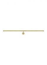 Visual Comfort & Co. Modern Collection 700PLUF30NB-LED927 - Modern Plural Faceted dimmable LED 30 Picture Light in a Natural Brass/Gold Colored finish