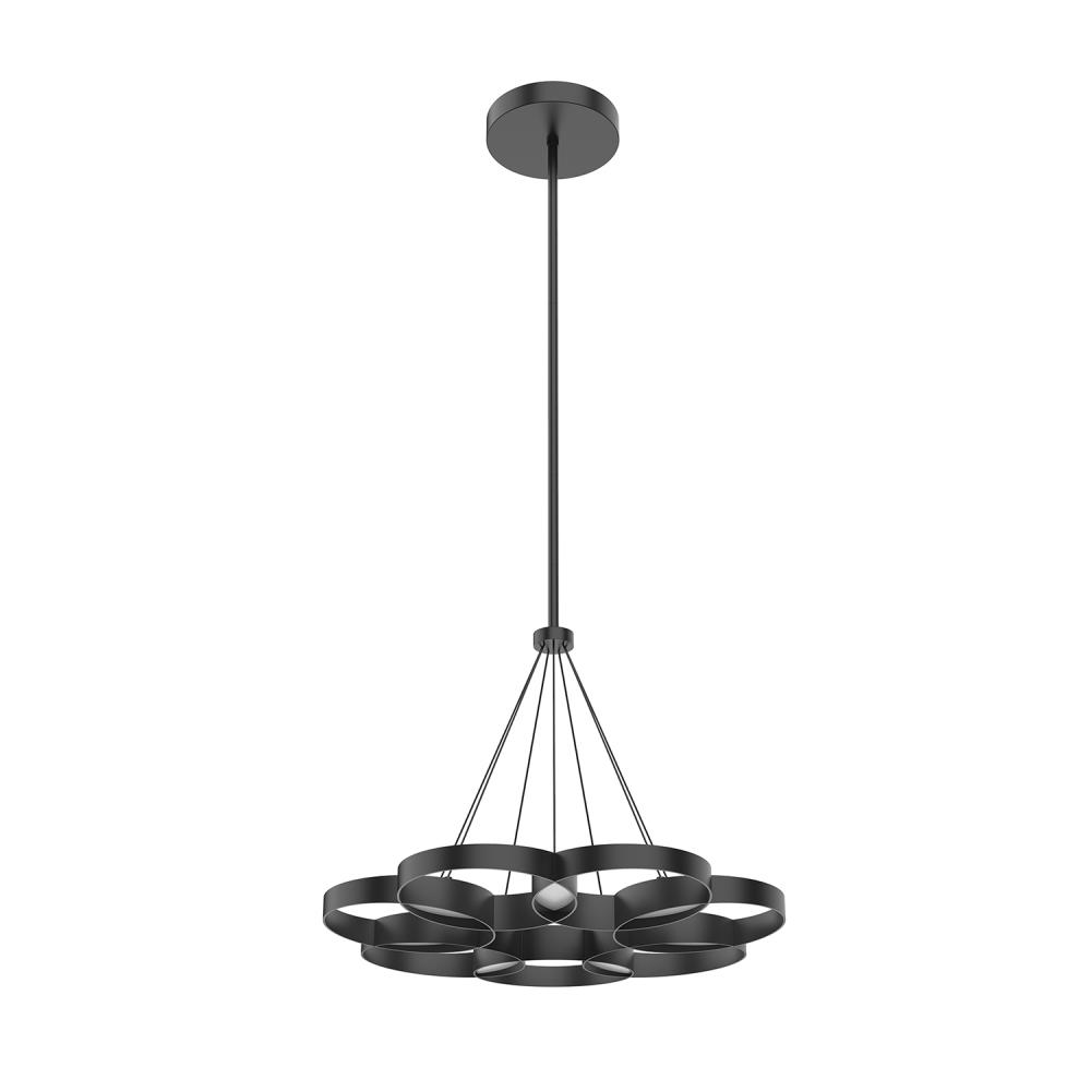 Maestro 26-in Black LED Chandeliers