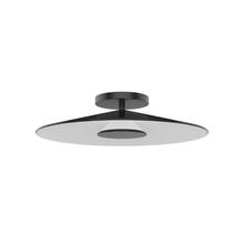 Kuzco Lighting Inc WS22915-BK/WH - CRUZ 15" WALL SCONCE BLACK OUTER, WHITE INNER METAL SHADE 5W, 120VAC WITH LED DRIVER, 3000K, 90C