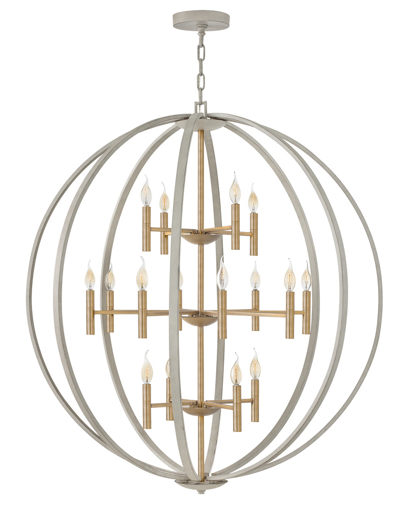 Double Extra Large Three Tier Orb Chandelier