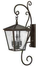 Hinkley Canada 1436RB - Extra Large Wall Mount Lantern with Scroll