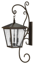 Hinkley Canada 1439RB - Double Extra Large Wall Mount Lantern with Scroll