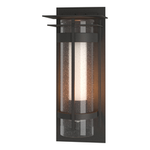 Hubbardton Forge - Canada 305999-SKT-20-ZS0664 - Torch  Seeded Glass XL Outdoor Sconce with Top Plate