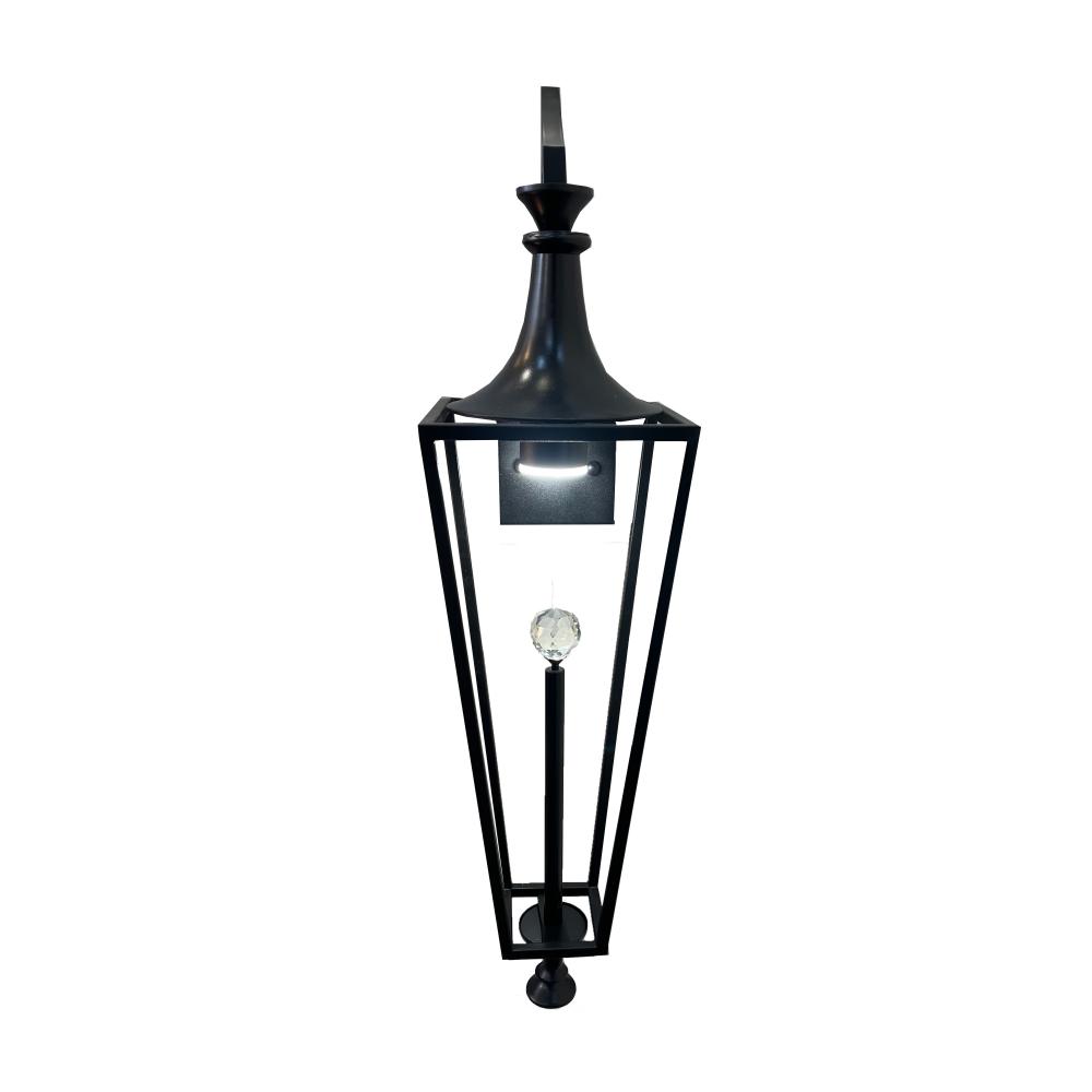 Black LED Outdoor Wall Sconce