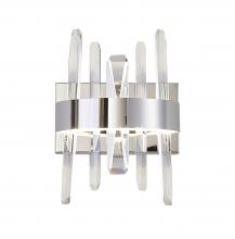 Bethel International Canada FT73W12CR - Stainless Steel and Crystal LED Wall Sconce