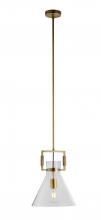 Bethel International Canada LC03P9BR - Brass Single Pendant Lighting